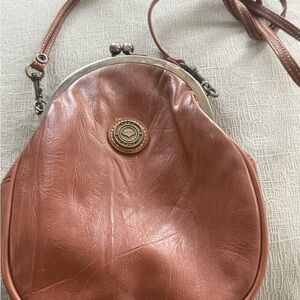 Capezio Brown Leather Crossbody Bag